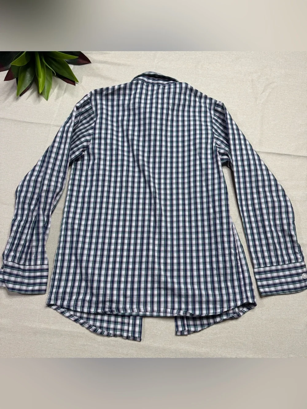 Boys Size 8 Button Down Shirt Lot Carter’s IZOD Class Club Plaid 4 Pc